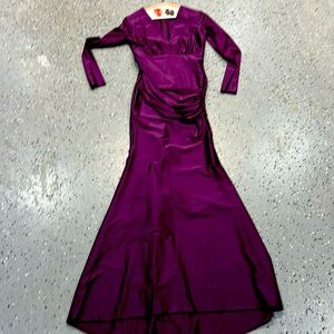 Size medium purple long dress for prom or evening party or even a wedding